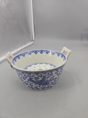 Japan Phoenix Bird Flying Turkey Open Butter Tub with Drain